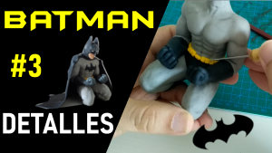 Figura escultura batman DETALLES