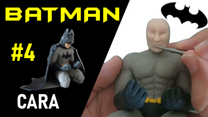 Figura escultura batman cara