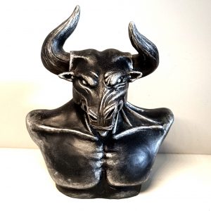 Busto de minotauro